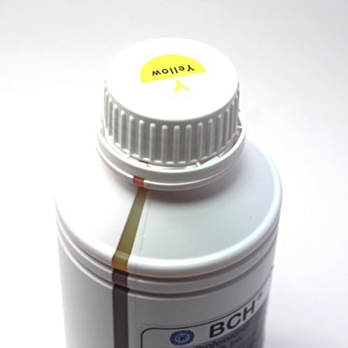 BCH Premium Dye Replill Die - 500 מל צהוב לקאנון