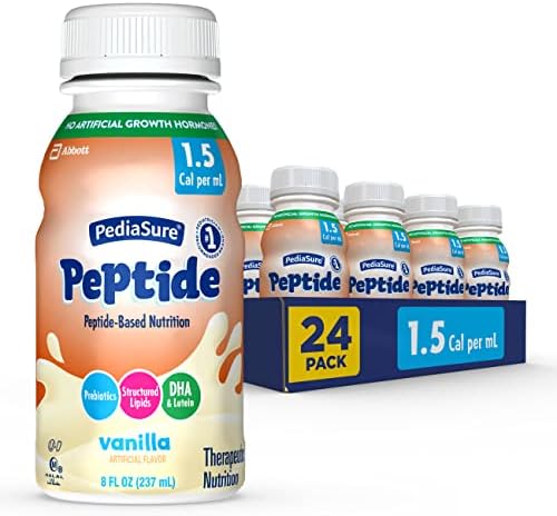 פפטיד פדיאזור 1.5 קלוריות, 24 ספירה, תזונה מלאה ומאוזנת לילדים עם מצבי מערכת העיכול, פורמולה מבוססת פפטיד, חלבון