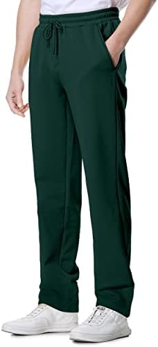 מכנסי טרנינג אלביקינג מכנסיים אנטיסטטיים מכנסיים אתלטים עם כיסים טרקלין מכנסיים תחתונים פתוחים מכנסי טרנינג