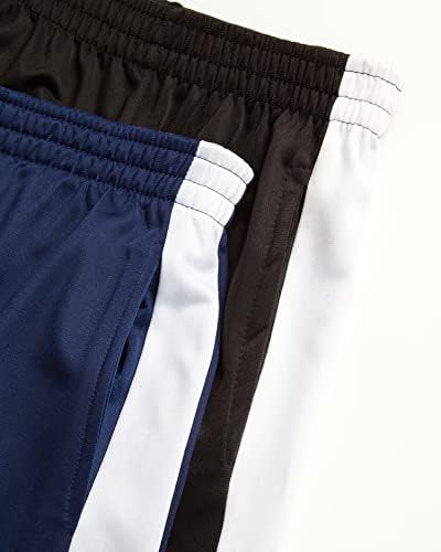 מכנסי טרנינג של שבע בנים - 4 חבילות מכנסי מסלול ריצה פעילים של Tricot Tricot