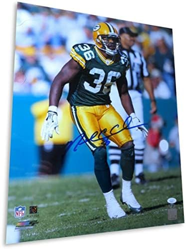 ניק קולינס חתום על חתימה 16x20 צילום Green Bay Packers JSA VV99292 - תמונות NFL עם חתימה