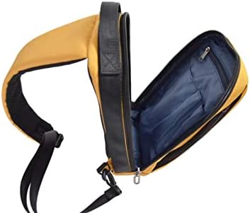 שקית קלע של איפקס לגברים ונשים, XL SLING תרמיל תרמיל נייד שקית כתף גוף צולב עם שרוול מחשב נייד