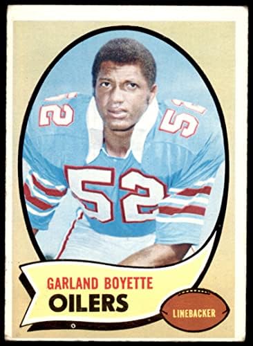 1970 Topps 219 Garland Boyette Houston Oilers VG Oilers