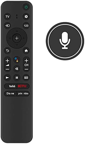 החלפה חיפוש קול שלט רחוק RMF-TX800U תומכים עבור Sony 2022 4K Ultra HD TV A95K A80K X80K סדרה BRAVIA