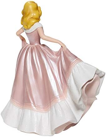 Enesco Disney Showcase Couture de Force Cinderella בפסלון לבוש ורוד, 7.87 אינץ ', רב צבעוני