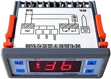 MGTCAR משובץ בקר טמפרטורה דיגיטלית 12V 24V 220V ארון אחסון קר אחסון תרמוסטט טמפרטורה בקרת טמפרטורה בקרת