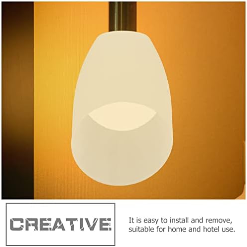 ליובו גלוב אור החלפת 2 יחידות נוטה ראש מנורת צל פלסטיק אהיל עבור שולחן מנורת תליית מנורת קיר מנורת נברשת