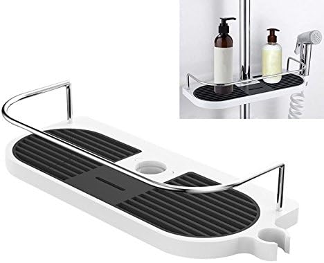 OKOKMALL US-מדף מקלחת חדר מקלחת נירוסטה מתלה לאחסון שמפו שמפו מחזיק סבון