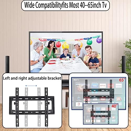 WKLSRHBD חכם קיר טלוויזיה חכם, הרכבה על קיר טלוויזיה הניתן להרחבה מגודל 40 עד 65 אינץ
