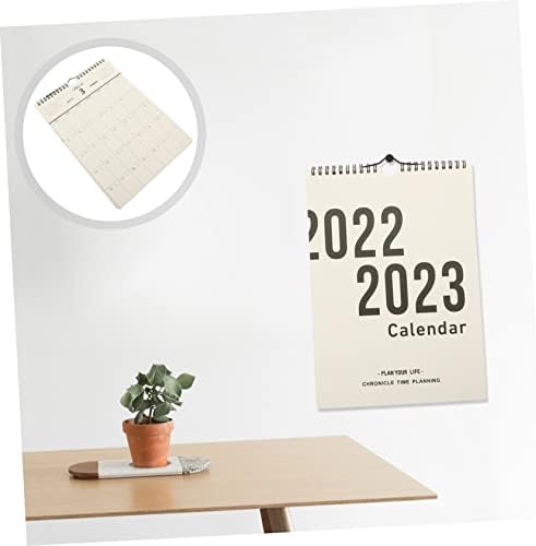 Jojofuny 2023 עיצוב סיני ארנב דקור לוח השנה לוח השנה הגדול של ארנב ארנב משרד לוח השנה