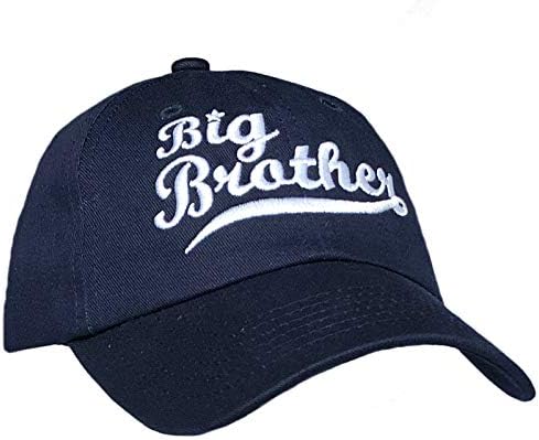 ביטויים קטנטנים כובע בייסבול של אחים גדולים של בנים פעוטות