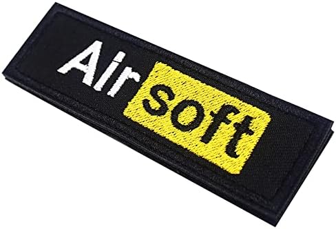 סכנה של Airsoft מצחיק רקמה טלאי מדבקת זרוע צלף אין צורך להפעיל רק לולאה עייפה לולאה דקורטיבית טלאי טקטי