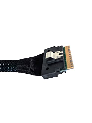 Slimsas Dibiting 8x ל- Slimsas 8x, SFF-8654 74 pin ל- SFF-8654 74Pin כבל 70 סמ