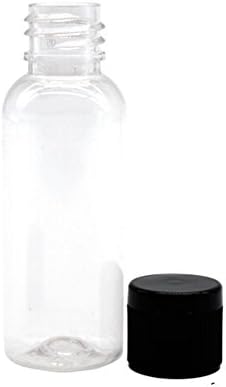 בקבוק שמן אתרי פלסטיק שקוף מפלסטיק מפלסטיק 50 מל.