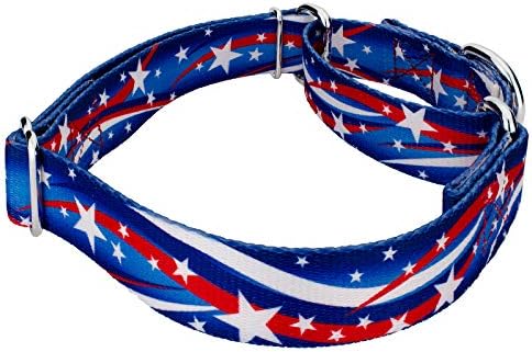 Country Brook Petz - Star Spangled Bartingale Collar - Collection Americana עם 5 עיצובים פטריוטיים