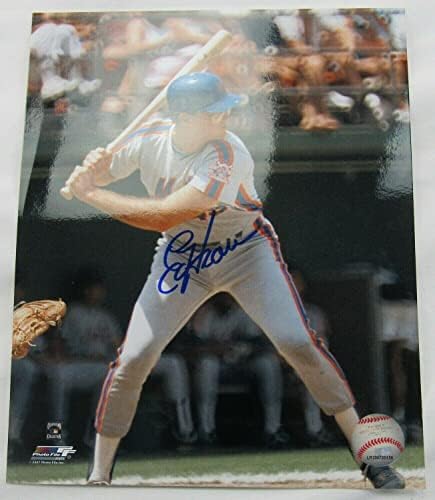 אד הרן חתום על חתימה אוטומטית 8x10 תמונה III - תמונות MLB עם חתימה