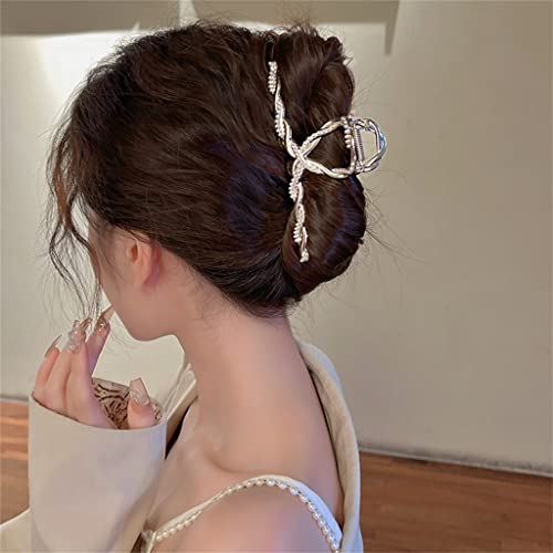 Wohon Metal Pearl Clap Clip's Super Super Hairpin Back Back Back