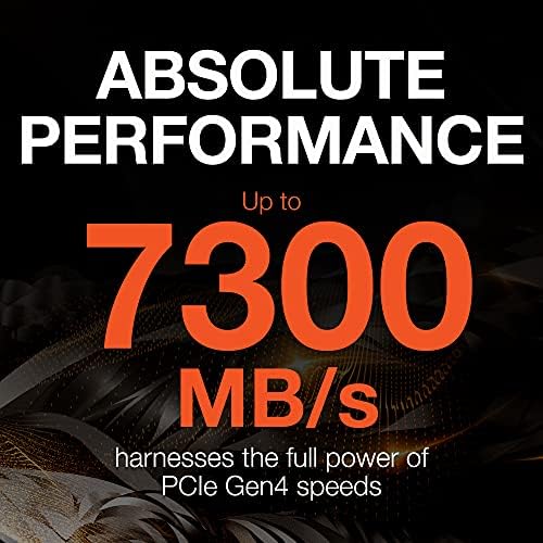 Seagate Firecuda 530 1TB כונן מצב מוצק - M.2 PCIE GEN4 ã—4 NVME 1.4, PS5 SSD פנימי, מהירות עד 7300MB/S,