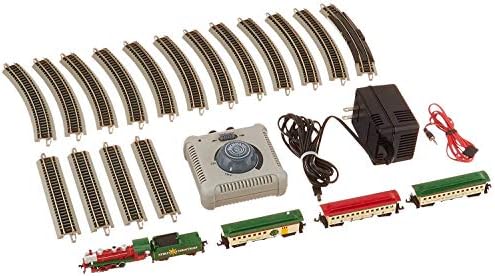 רכבות בכמן-רוח חג המולד מוכנה להפעלת סט רכבות חשמליות-בקנה מידה