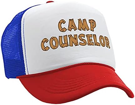את גוזלר-מחנה יועץ-טבע במדבר מדריך תיירות-בציר רטרו סגנון נהג משאית כובע כובע