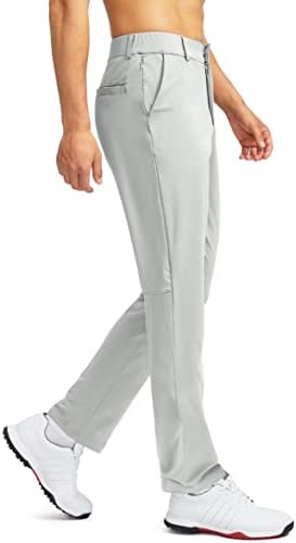 מכנסי גולף לגברים של Soothfeel עם 5 כיסים רזים מכנסי טרנינג מכנסי טרנינג מזדמנים מכנסי עבודה לגברים