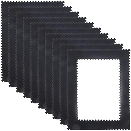 FOMIYES מגנטים מקרר מסגרות תמונה שחורות 10 יחידות תמונה מגנטית מסגרת תמונה מגנטית תמונה מסגרת תמונה