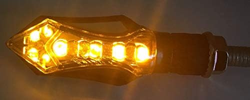 שחור עשן עדשת הפעל אותות הוביל אורות אורות מהבהבים אינדיקטורים תואם עבור 1999 ימאהה 600