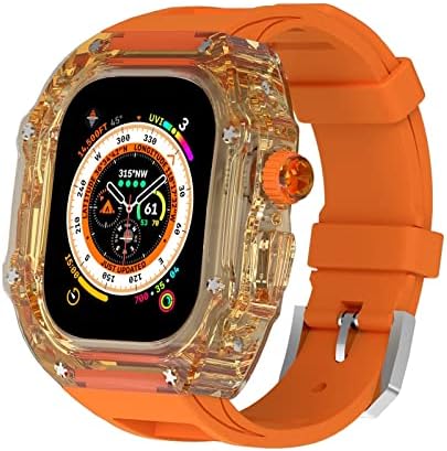 Bneguv עבור Apple Watch Ultra 49 ממ סדרת כיסוי מגן 8 7 6 6 5 4 SE צמיד רצועת צמיד Watchband Light Duty ערכה מחוספסת