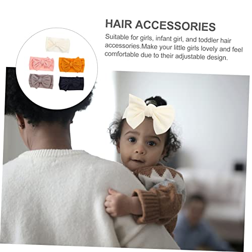 קיסאנג ' ל 5 יחידות סרט רך בגימור לנשים לסרוג סרטי ראש לנשים יפה קשתות שיער כיסוי ראש ססגוניות