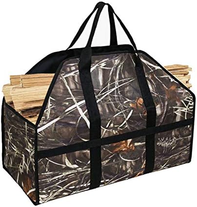 סיקסול גואנגמינג-תיק נושאת עצים להסקה 600 ד כבד, כלי אח מחזיק מנשא עץ עץ, מתלה ערימת עץ עגולה
