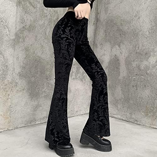 מכנסי טרניעה של מכנסי טרנינג גותיים של מכנסי טרנינג גותיים של TSMNZMU סגנון קוריאני מכנסיים שחורים מכנסיים