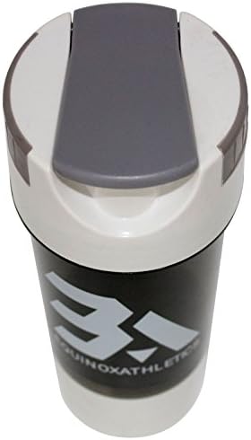 כוס ציקלון שייקר של Equinox Athletics, בקבוק בלנדר עם תא אחסון תוספים