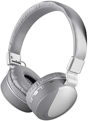 Tbiiexfl היברידי אוזניות ביטול רעש פעיל, מעל האוזן Hi-Res Audio, בס עמוק, כוסות אוזן קצף זיכרון וסר סרט לנסיעות,