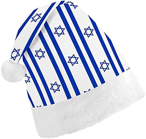 ישראל דגל בצורת חג המולד כובע לשנה חדשה חג מסיבת קוספליי