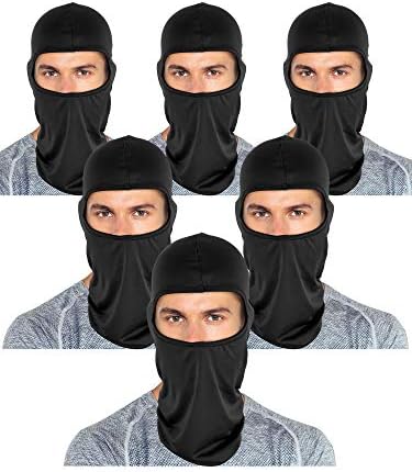 6 חתיכות שמש הגנת קירור בנדנה גברים גרב מלא פנים כיסוי צוואר גייטר צעיף הוד חיצוני רכיבה על אופניים ריצה
