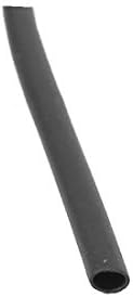 חדש LON0167 4 יחידות 1 ממ דיא 2: 1 חום כיווץ צינור צינור צינור שרוול כבל שחור שחור 10 מ 'אורך (4 יחידות