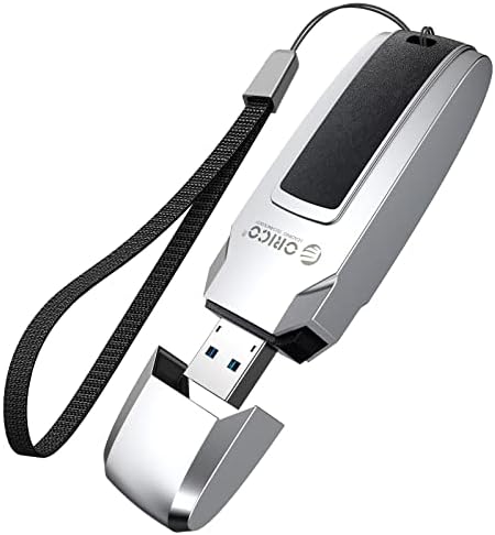 Orico USB 3.0 כונן פלאש 512 ג'יגה -בייט, מקל זיכרון 512 ג'יגה -בייט 520 MB/S קריאת כונן אגודל עם מחזיק מקשים