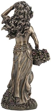 עיצוב Veronese 8 5/8 AJA Santeria Orisha of Forest and Spbs Cast Cast Cast Chast Bronze Fireme Pallue