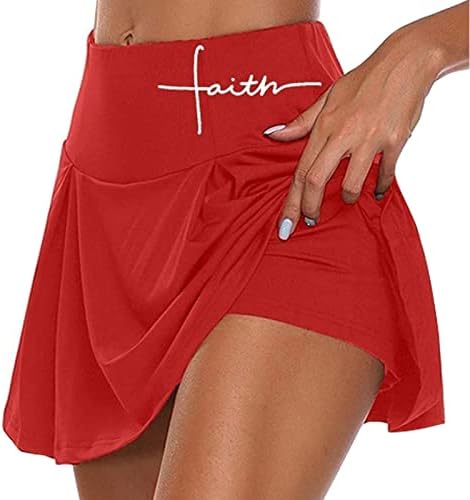 חצאיות טניס של נשים חתוכות חצאיות אלגנטיות אתלטיות גולף מיני אימון ריצה ספורט ספורטס