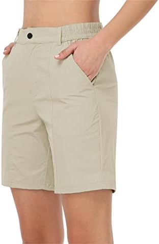מופיז טיול לנשים מכנסי מטען קצרים מתים מהירים מהיר גולף קל משקל קיצוני מכנסיים קצרים בקיץ חיצוניים עם כיסים