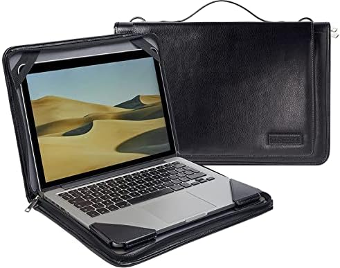 מארז מסנג'ר מחשב נייד שחור של Broonel - תואם ל- Lenovo Chromebook S345 14