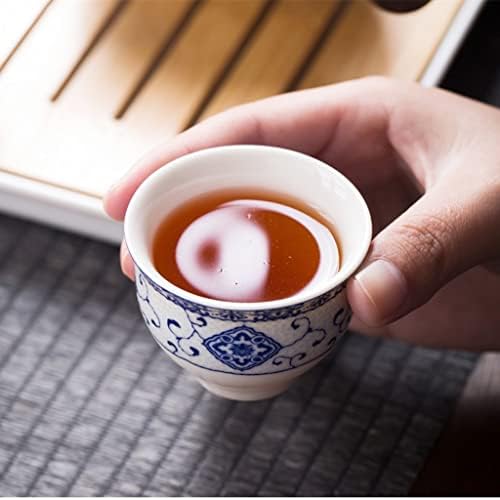 פרחי Xwozydr מעודנים אבן מעודנת צורת תה סט תה כוס סיר בעבודת יד טקס תה סיני