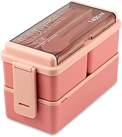 BENTOMOMENT BENTO BOXO BOX BORNE BOX, 2 שכבות 3 תאים מיכלי ארוחת צהריים למבוגרים, BPA בחינם 49