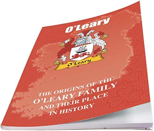 אני Luv Ltd O'Leary Irish Name History חוברת המכסה את מקור השם המפורסם הזה