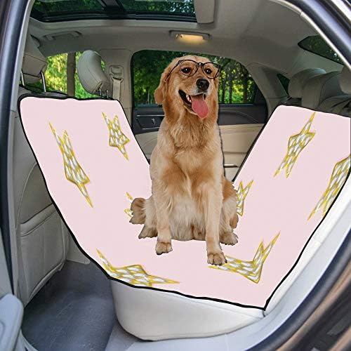 מותאם אישית סיכת רטרו נובל טמפרמנט ילדה הדפסת רכב מושב מכסה לכלבים עמיד למים החלקה עמיד רך לחיות