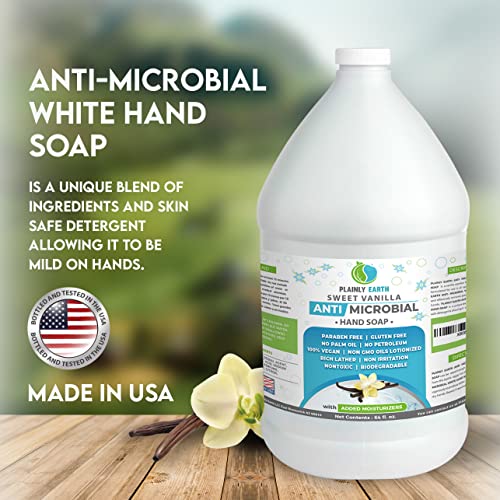 פשוט אדמה מיקרוביאלית סבון ידיים נוזלי-מילוי סבון אנטיבקטריאלי - בקבוק מילוי סבון ידיים-סבון לחות ללא