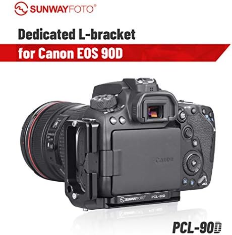 Sunwayfoto PCL-90D ייעודי L-סוגר לקאנון EOS 90D
