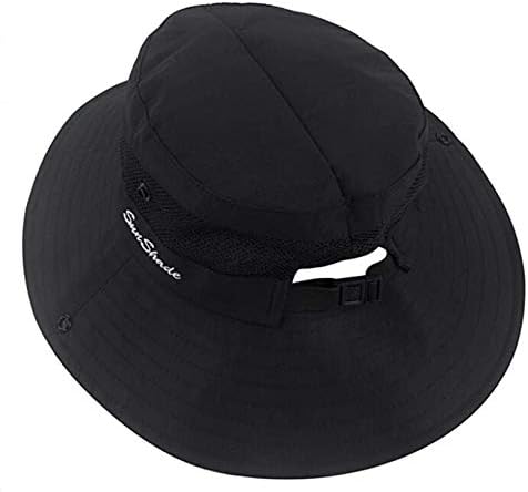 נשים קיץ מהיר יבש שמש כובע חיצוני רשת רחב שוליים הגנה חוף דיג כובע עם קוקו חור מתקפל