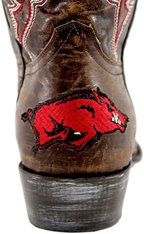 GameDay Boots NCAA ארקנסו Razorbacks Mens Ark-M323, 13 אוניברסיטת ארקנסו, פליז, 10 ד '