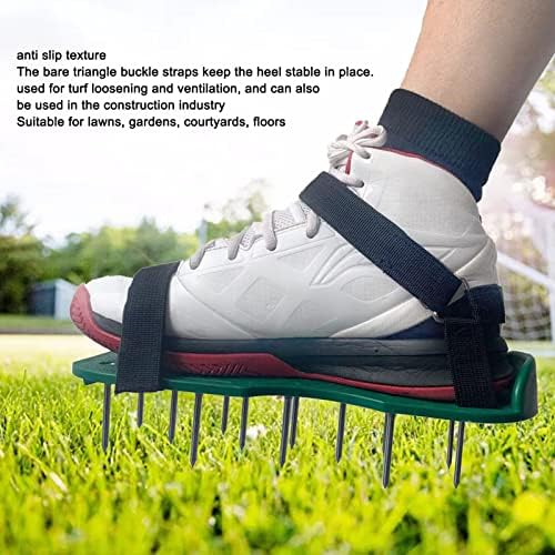 נעלי אוורור דשא, נעליים ממוסמרות לטיפול בדשא, אוורור דשא גינון הליכה סנדלי אוורור דשא גינה כלים להתרופפות